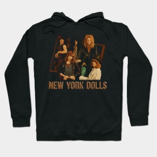 Punk Royalty New York Dolls' Reign In Images Hoodie